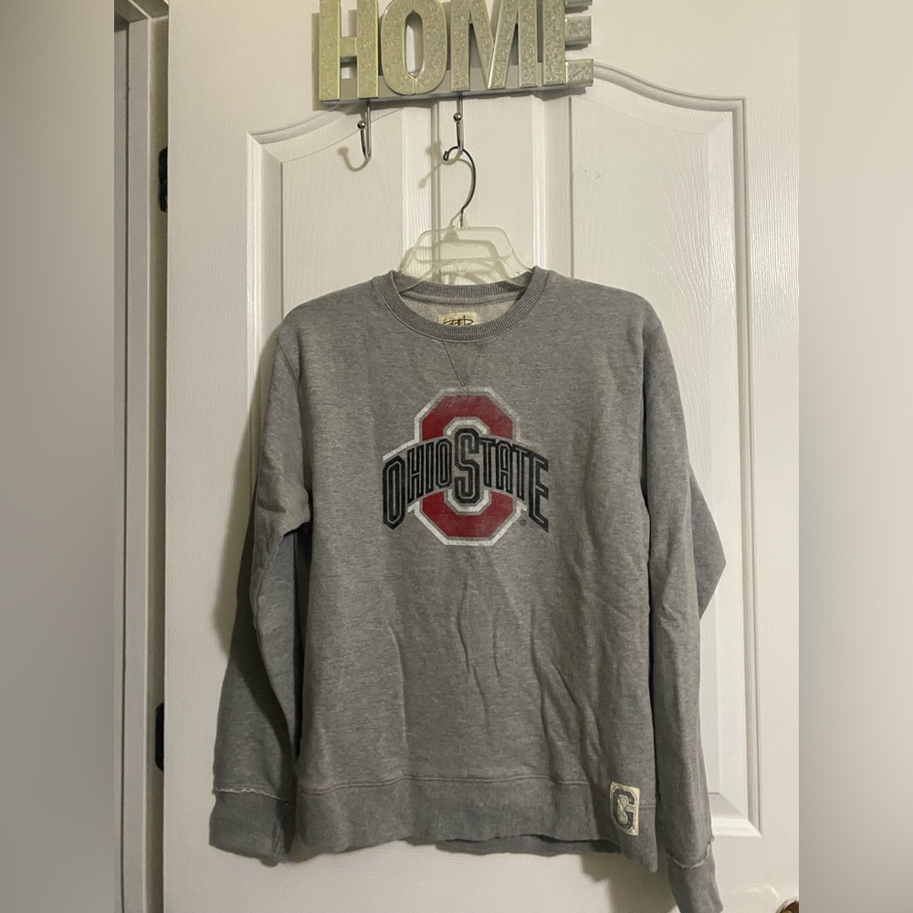 100-PERCENT COTTON GRAY OHIO STATE SWEATSHIRT - Picture 3 of 15